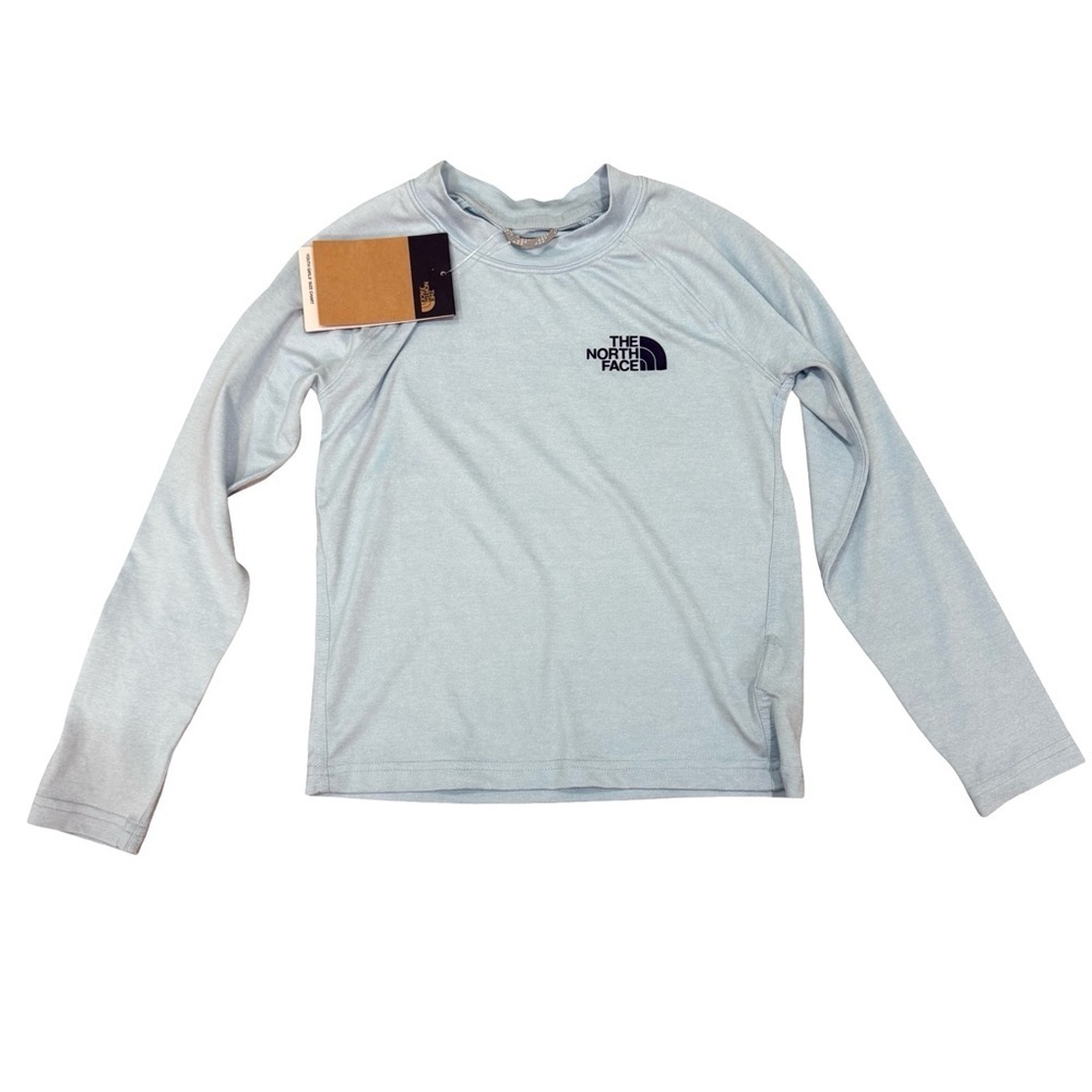 The North Face Girls Long Sleeve UPF 40+ Shirt Kids Size S (7/8)